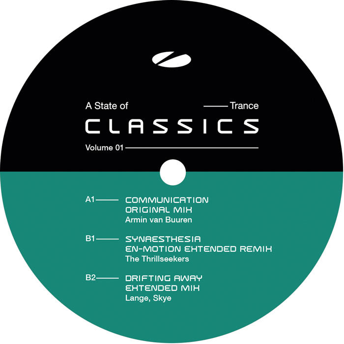 Armin van Buuren / The Thrillseekers / Lange / Skye - ASOT Classics Series, Vol. 1 [12 Inch Vinyl, Armada Music, A State Of Trance, Side A]