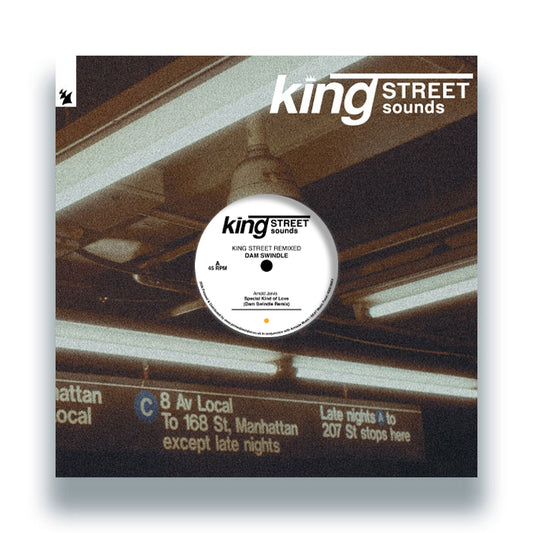 Arnold Jarvis / DJ Pierre / 95 North - King Street Remixed – Dam Swindle [12 Inch Vinyl, King Street Sounds, Front Cover]