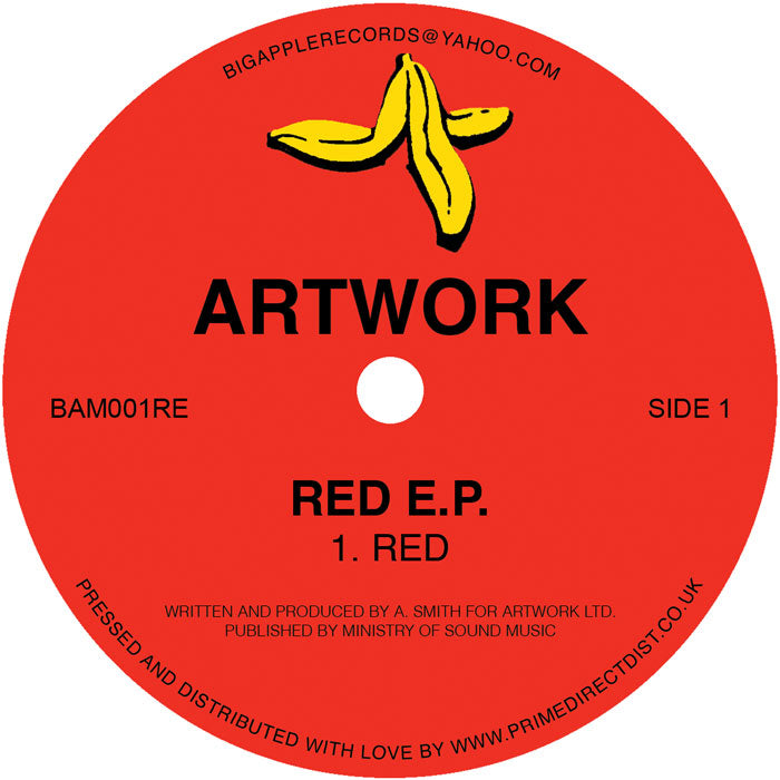 Artwork - Red EP [12" Red Vinyl, Big Apple Records, Side 1]