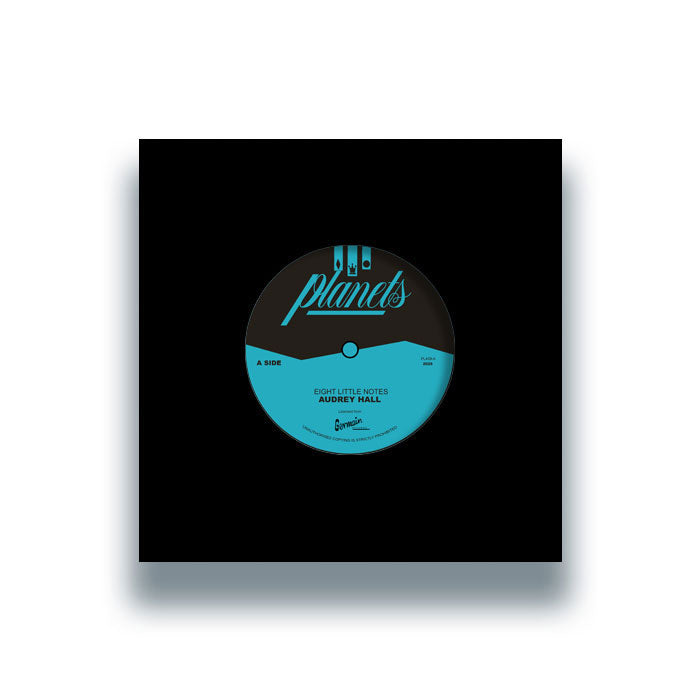 Audrey Hall - Eight Little Notes [7 Inch Vinyl, Planets Records, Front Cover]