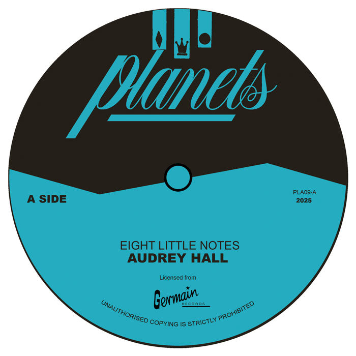 Audrey Hall - Eight Little Notes [7 Inch Vinyl, Planets Records, Side A]
