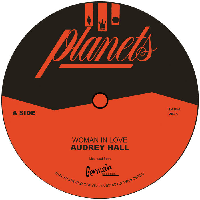Audrey Hall - Woman In Love [7 Inch Vinyl, Planets Records, Side A]