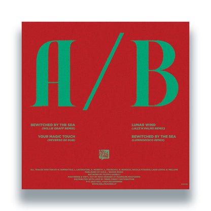 Aura Safari & Jimi Tenor - Sensory ReBlending [12 Inch Vinyl, Hell Yeah Recordings, Back Cover]