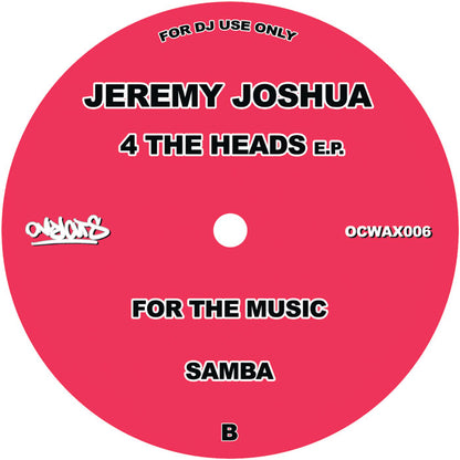 Avon Stringer & Jeremy Joshua - 4 The Heads E.P [12 Inch Vinyl, Only Cuts Records, Side B]