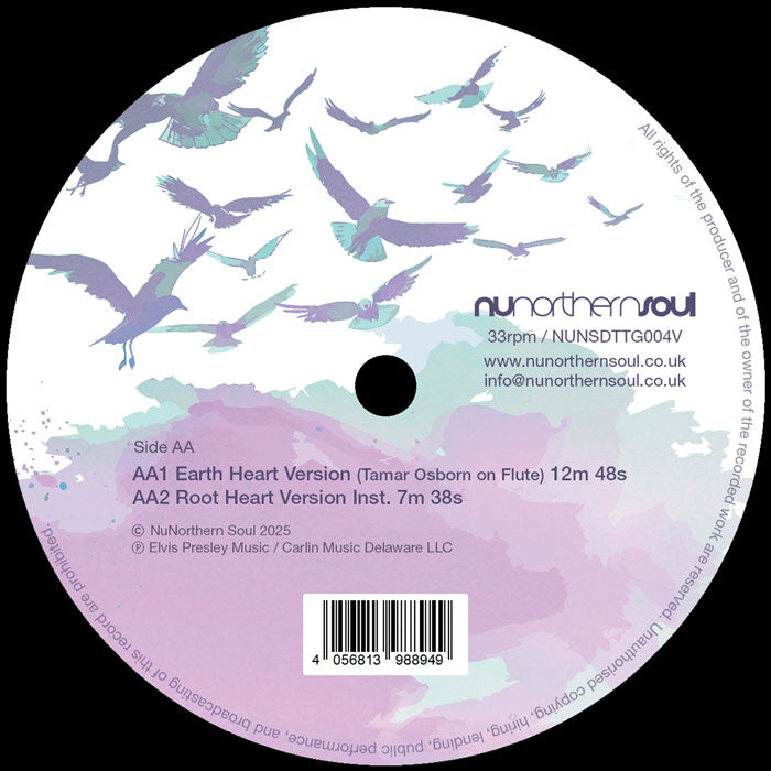 BJ Smith - Dedications to the Greats Four - 'Don't Be Cruel' feat. Joe Harvey-Whyte [12 Inch Vinyl, NuNorthern Soul, Side AA]