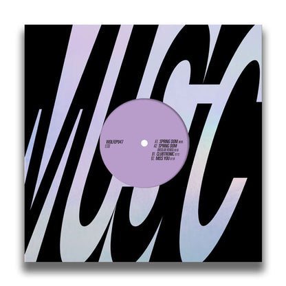 BRS - Spring Dom EP [12 Inch Vinyl, WOLF Music, Back Cover]