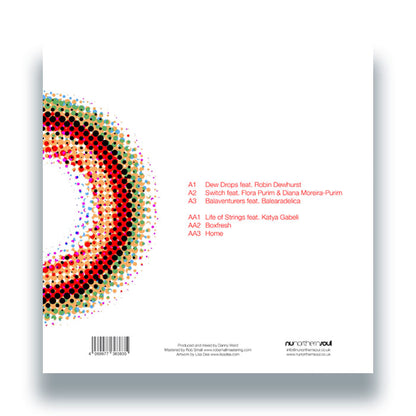 Balaphonic - Organic Matters [12 Inch Vinyl EP, NuNorthern Soul Records, Back Cover]
