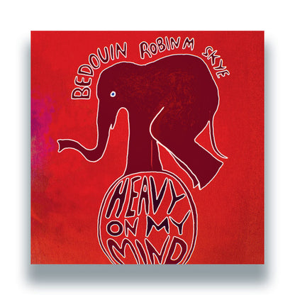 Bedouin & Robin M - Heavy On My Mind feat. SKYE [12 Inch Vinyl, Human By Default, Front Cover Picture Sleeve]