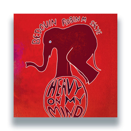 Bedouin & Robin M - Heavy On My Mind feat. SKYE [12 Inch Vinyl, Human By Default, Front Cover Picture Sleeve]