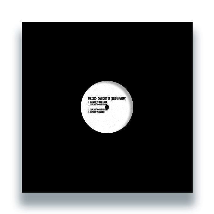 Ben Sims - Snapshot 99 (ANNE Remixes) [12 Inch Vinyl, Hardgroove, Front Cover]