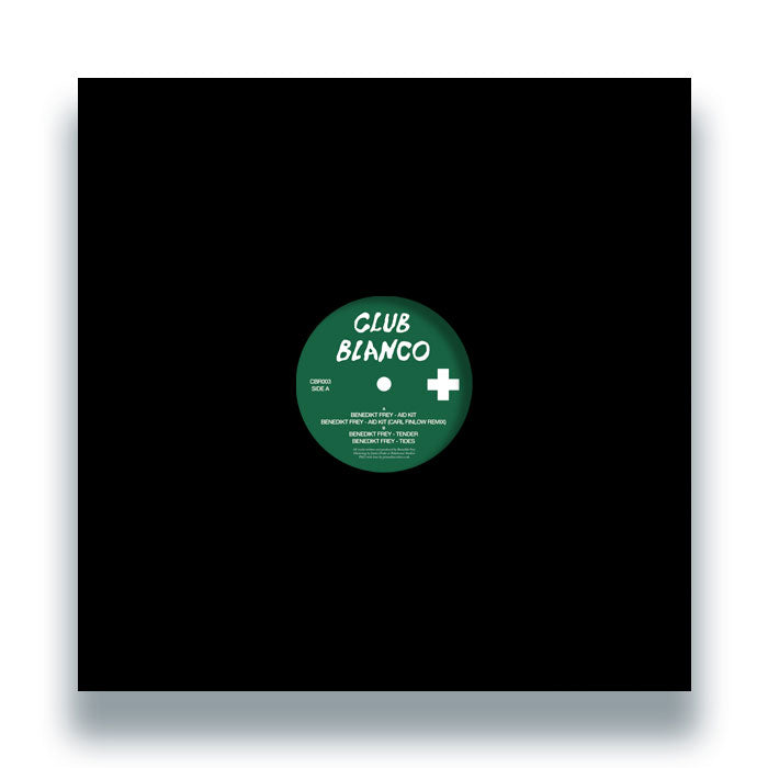 Benedikt Frey - Aid Kit [12 Inch Vinyl, Club Blanco, Front Cover]
