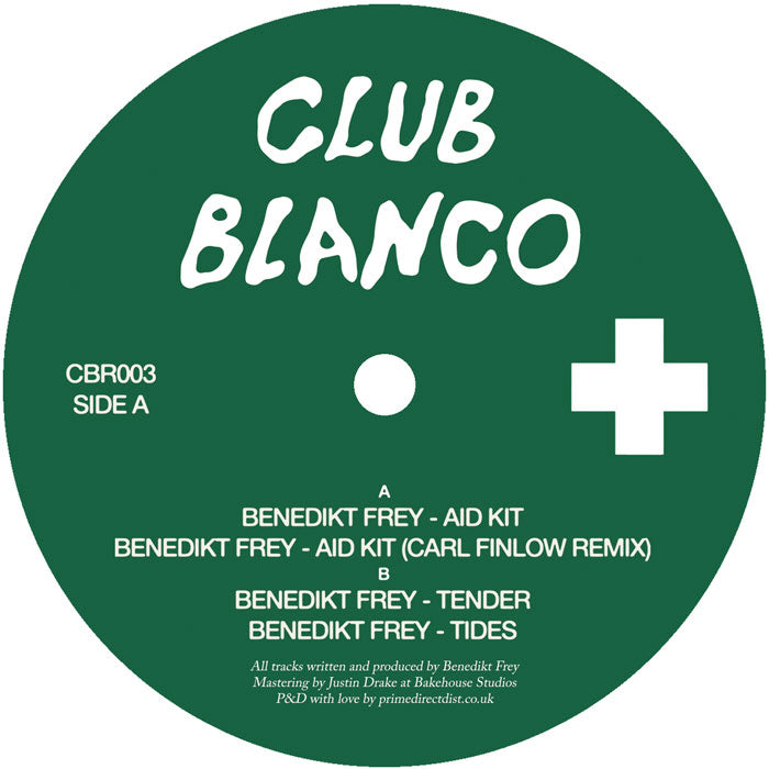 Benedikt Frey - Aid Kit [12 Inch Vinyl, Club Blanco, Side A]