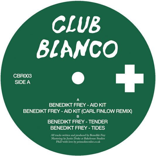 Benedikt Frey - Aid Kit [12 Inch Vinyl, Club Blanco, Side A]