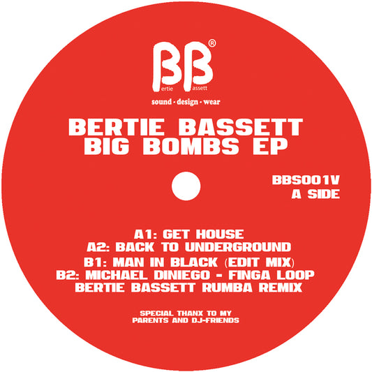 Bertie Bassett - Big Bombs EP [12 Inch Vinyl, Side A]