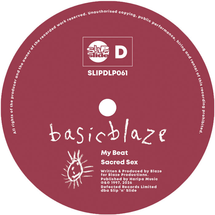 Blaze - Basic Blaze - RSD 2026 - Record Store Day 2026 [2x12 Inch Yellow Vinyl, Double LP, Slip 'N' Slide Records, Side D]