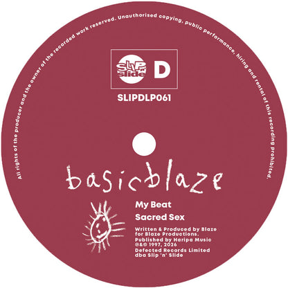 Blaze - Basic Blaze - RSD 2026 - Record Store Day 2026 [2x12 Inch Yellow Vinyl, Double LP, Slip 'N' Slide Records, Side D]
