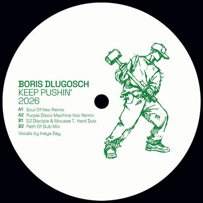 Boris Dlugosch - Keep Pushin' 2026 [12 Inch Vinyl, Peppermint Jam Records, Side A]