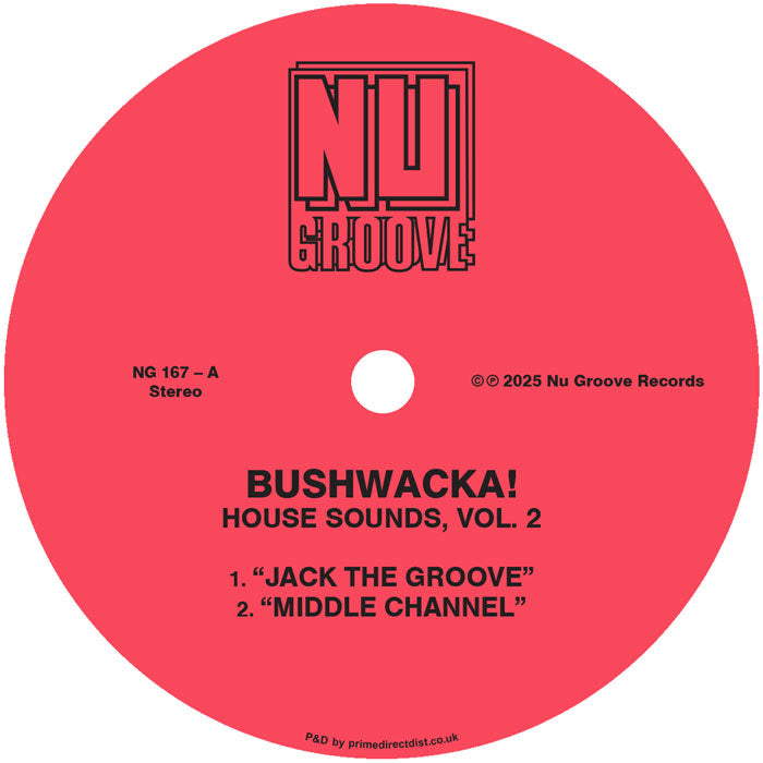 Bushwacka! - House Sounds, Vol. 2 [12" Vinyl, Nu Groove Records, Side A]