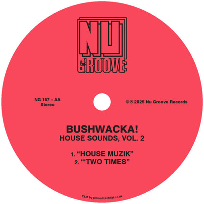 Bushwacka! - House Sounds, Vol. 2 [12" Vinyl, Nu Groove Records, Side AA]