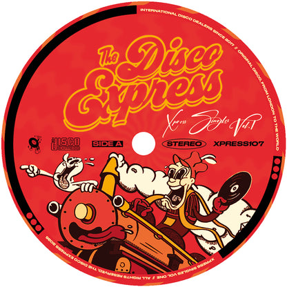 Bustin' Loose / Magnolia & Sam Karlson - Soulbound / Abracadabra (Original Mixes + Dam Swindle, Phil Weeks & La Felix Remixes) [12 Inch Vinyl, The Disco Express, Side A]
