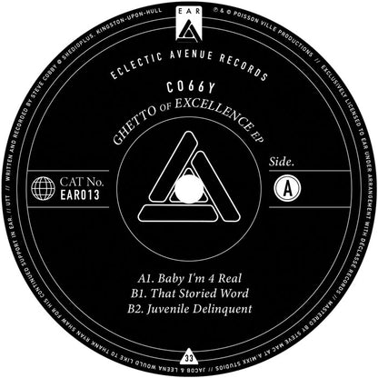CO66Y aka Steve Cobby - Ghetto of Excellence EP [12 Inch Vinyl, Eclectic Avenue Recordings, Side A]