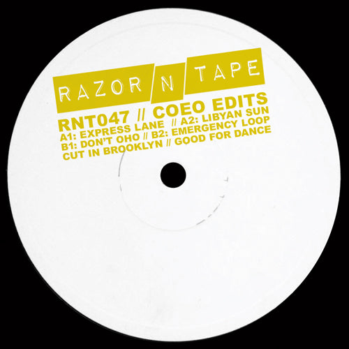 COEO - COEO Edits [12 Inch Vinyl, Razor-N-Tape Records, Side B]
