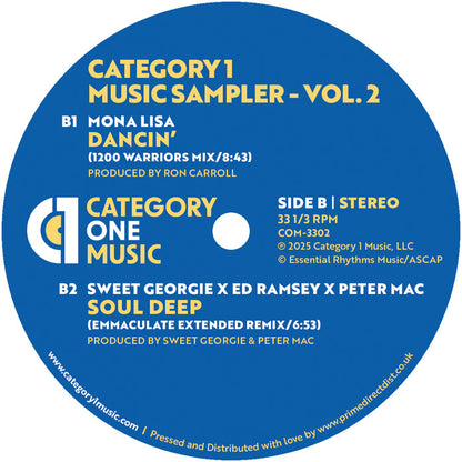 Category 1 Music Sampler - Vol. 2 [12" Vinyl, Side B]