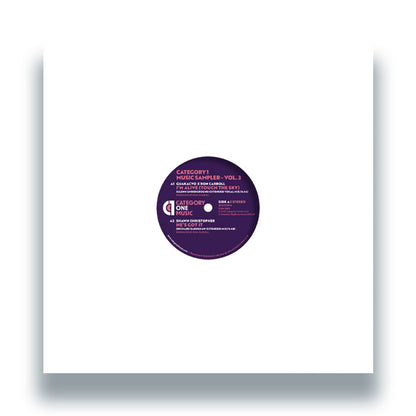 Category 1 Music Sampler - Vol. 3 [12 Inch Vinyl, Front Cover]