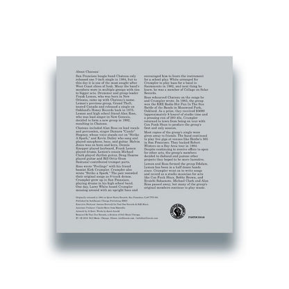 Chateau - Feelings [7 Inch Vinyl, Past Due Records, Picture Sleeve, Back Cover]