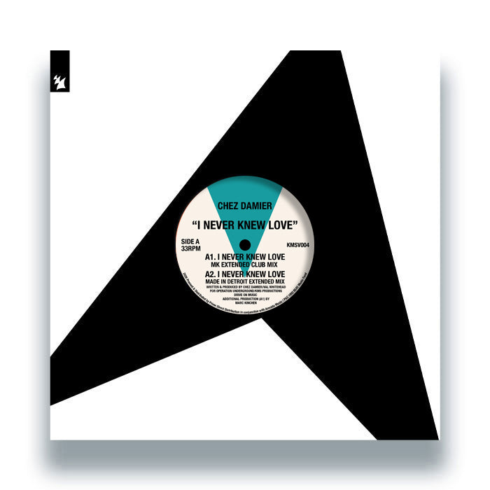 Chez Damier - I Never Knew Love [12 Inch Vinyl, Reissue, KMS Records, Front Cover]