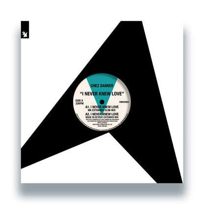 Chez Damier - I Never Knew Love [12 Inch Vinyl, Reissue, KMS Records, Front Cover]