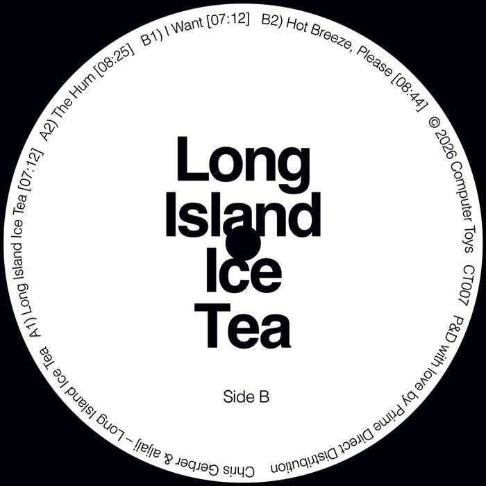 Chris Gerber & aljalj - Long Island Ice Tea [12 Inch Vinyl, Computer Toys Records, Side B]