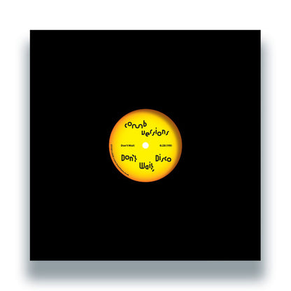 Comb Edits - Don’t Wait, Disco [12" Vinyl, I Travel To You, Front Cover]