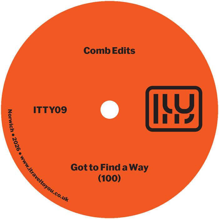 Comb Edits - Honey Dub [7 Inch Vinyl, I Travel To You, Side B]