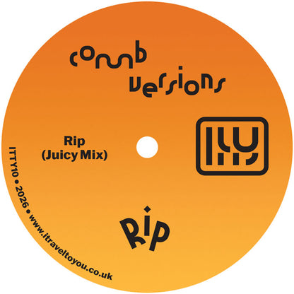 Comb Versions - Rip [7 Inch Vinyl, I Travel To You Records, Side A]