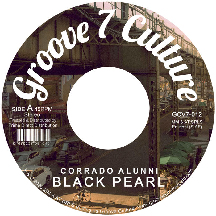 Corrado Alunni - Black Pearl / Turn It On [7 Inch Vinyl, Groove Culture Seven, Side A]