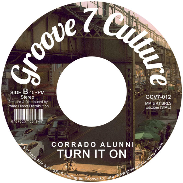 Corrado Alunni - Black Pearl / Turn It On [7 Inch Vinyl, Groove Culture Seven, Side B]