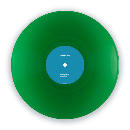 Cratebug - Cratebug Edits - 12" Green Vinyl, Front Cover