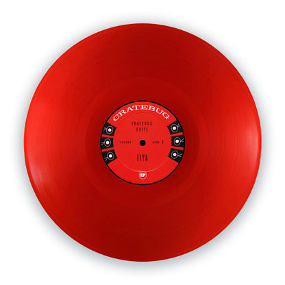 Cratebug - Cratebug Edits - BUG004 [12" Vinyl, Red]