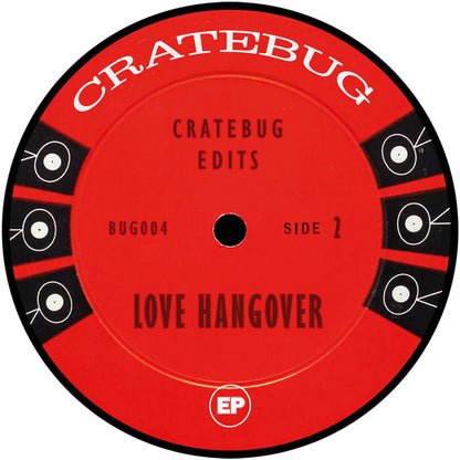 Cratebug - Cratebug Edits - BUG004 [12" Vinyl, Red, Side 2]