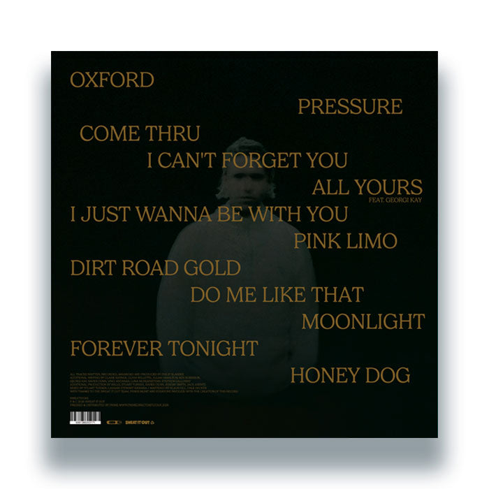 Crooked Colours - Dirt Road Gold [12 Inch Vinyl LP, Sweat It Out Records, Back Cover]