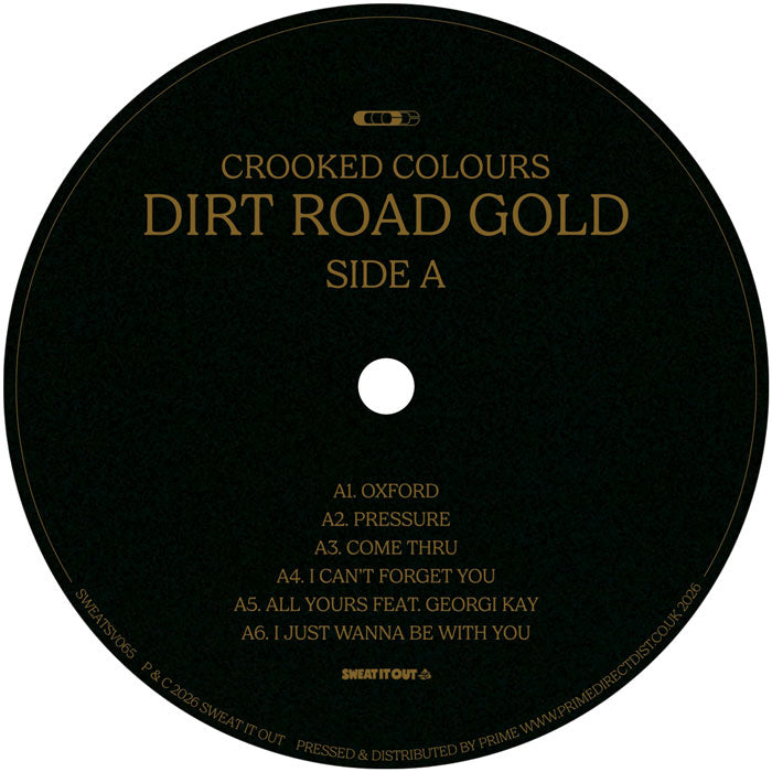 Crooked Colours - Dirt Road Gold [12 Inch Vinyl LP, Sweat It Out Records, Side A]