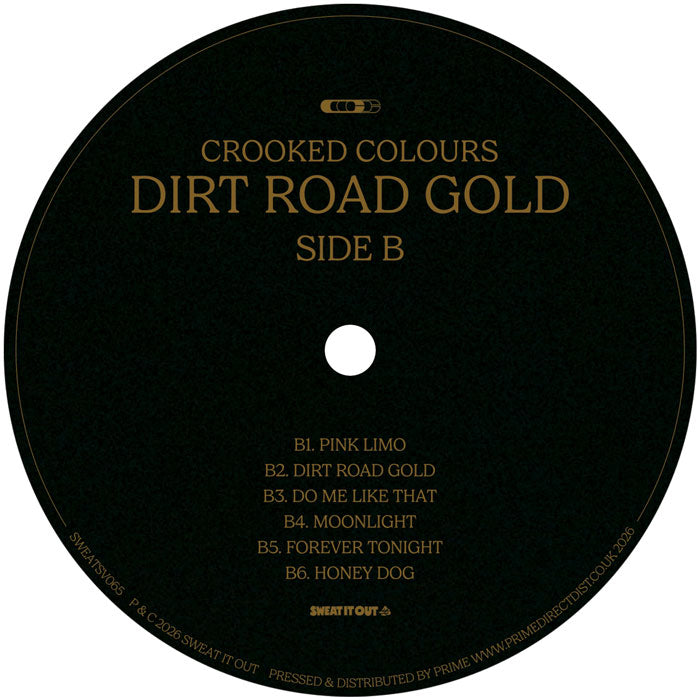 Crooked Colours - Dirt Road Gold [12 Inch Vinyl LP, Sweat It Out Records, Side B]