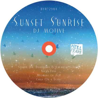 DJ MOTIVE - Sunset Sunrise - 12" Vinyl, Double LP, Side A