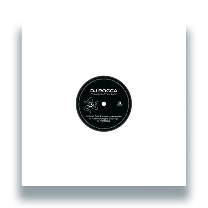 DJ Rocca - Tonight Is The Night [12 Inch Vinyl, Sosilly Records, Front Cover]