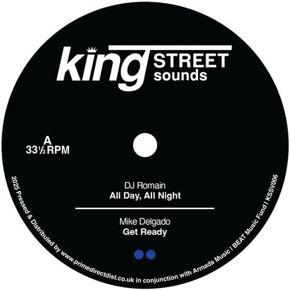 DJ Romain / Mike Delgado / Dennis Ferrer / 95 North - King Street Sounds Sampler Vol. 4 [12 Inch Vinyl, King Street Sounds, Side A]