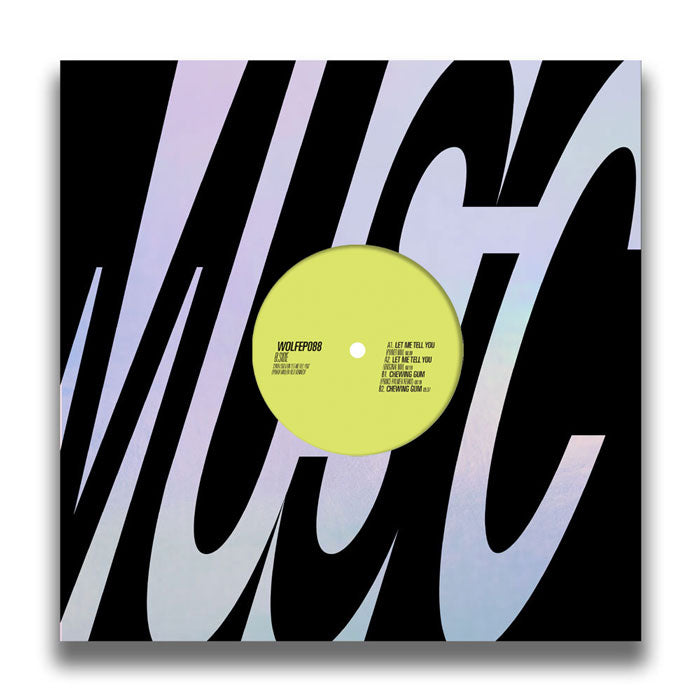 DJ Soch - Let Me Tell You EP [12 Inch Vinyl, WOLF Music, Back Cover]
