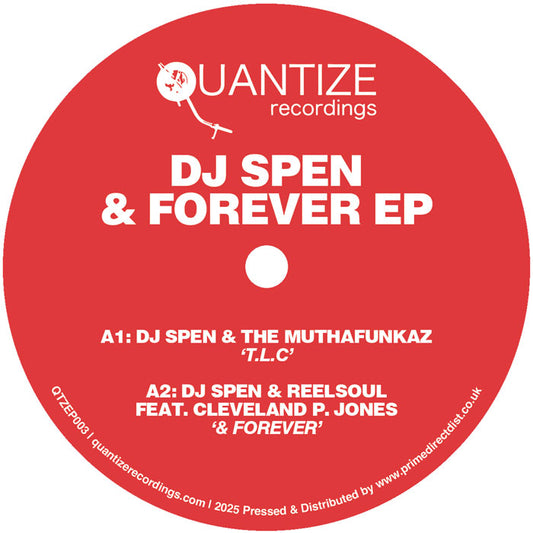 DJ Spen - & Forever EP [12 Inch Vinyl, Quantize Recordings, Side A]