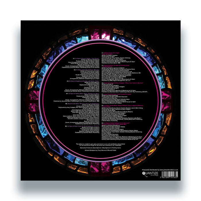 DJ Spen Presents - The Praise Party [2x12 Inch Vinyl, Double LP Album, Quantize Recordings, Back Cover]
