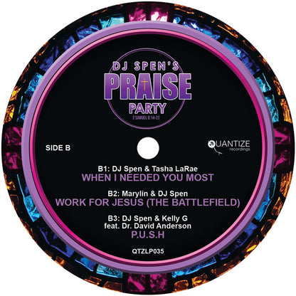DJ Spen Presents - The Praise Party [2x12 Inch Vinyl, Double LP Album, Quantize Recordings, Side B]